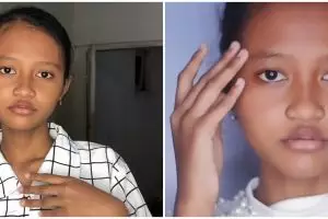 11 Potret perubahan gadis lugu dirias bak supermodel ini bikin melongo