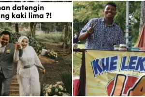 Pengantin datangkan pedagang kaki lima di acara resepsi, ini alasannya