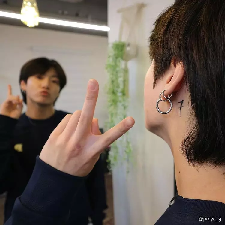 Tato Jungkook BTS Instagram Tato Jungkook BTS Instagram