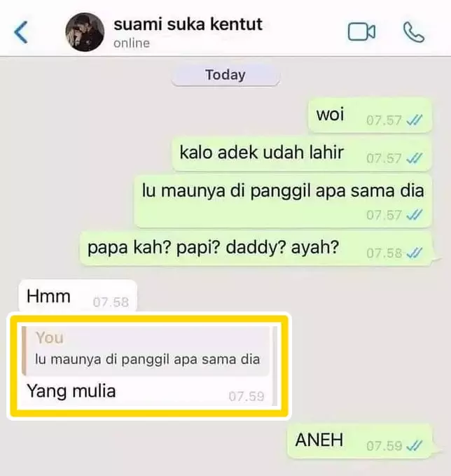 obrolan absurd suami istri kocak deh © berbagai sumber obrolan absurd suami istri kocak deh © berbagai sumber