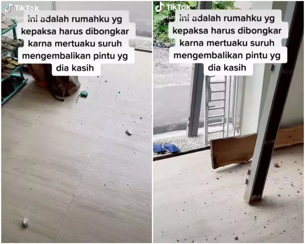 curhatan wanita rela bongkar rumah © TikTok