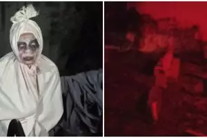 Sensasi uji nyali di drive thru rumah hantu terbesar di Indonesia