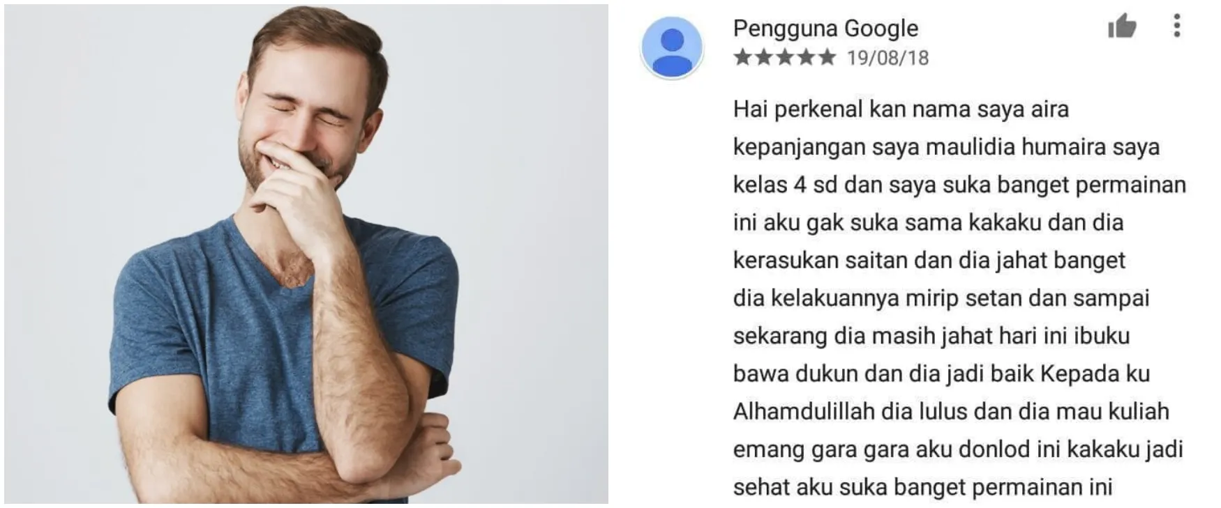 13 Curhatan lucu berkedok review di Playstore, bikin nyengir lebar