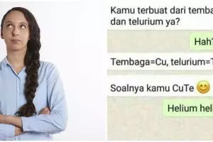 13 Chat lucu gebetan PDKT pakai rumus ini bikin mikir keras