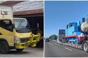 11 Penampakan nyeleneh di body truk ini bikin salah fokus