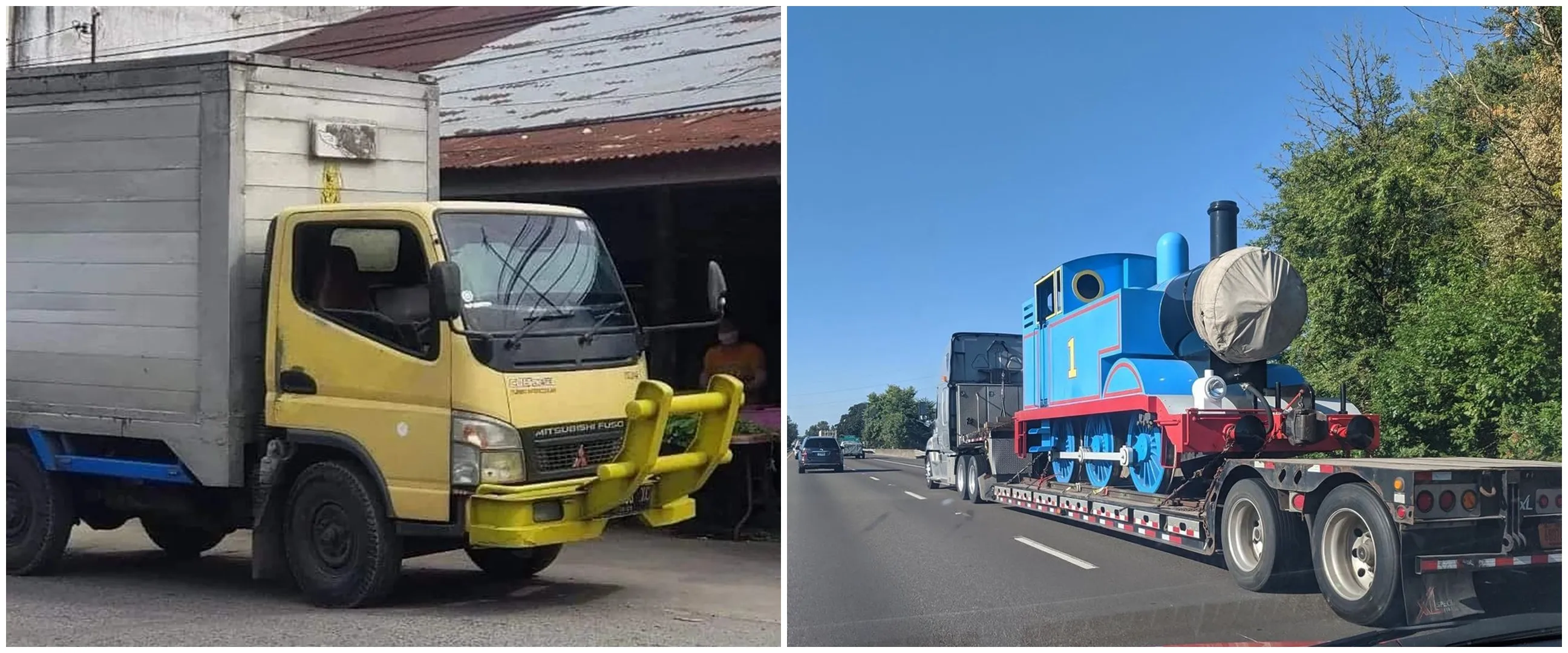 11 Penampakan nyeleneh di body truk ini bikin salah fokus