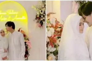 Hamil anak kembar, ini 11 momen tasyakuran 4 bulanan Anisa Rahma