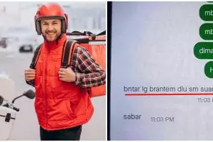 11 Balasan kocak customer ojek online saat di-chat, bikin cengengesan