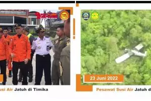Pesawat Susi Air tujuan Duma jatuh, tim gabungan evakuasi penumpang