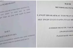 11 Tulisan kocak di skripsi ini isinya bikin nggak habis pikir