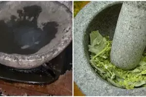 Jadi korban tren TikTok, wanita kena apes usai bakar cobek di kompor