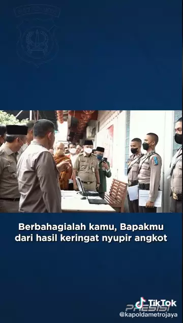 Taruna polisi tidak malu akui bapaknya sopir angkot Tiktok Taruna polisi tidak malu akui bapaknya sopir angkot Tiktok
