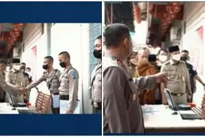 Bikin salut, taruna polisi ini tak malu akui bapaknya sopir angkot