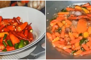 Cara jitu goreng cabai agar tidak meletus, mudah ditiru