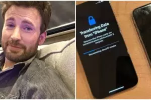 Ganti ponsel, Chris Evans ucapkan perpisahan untuk iPhone jadulnya