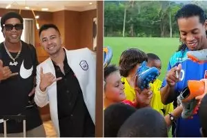 7 Fakta Ronaldinho datang ke Indonesia, laga amal Rans Nusantara FC