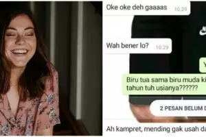 15 Chat lucu teman ngajak main tebak-tebakan ini bikin capek mikir