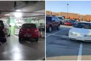 11 Momen lucu orang asal parkir ini bikin pengendara lain kesal