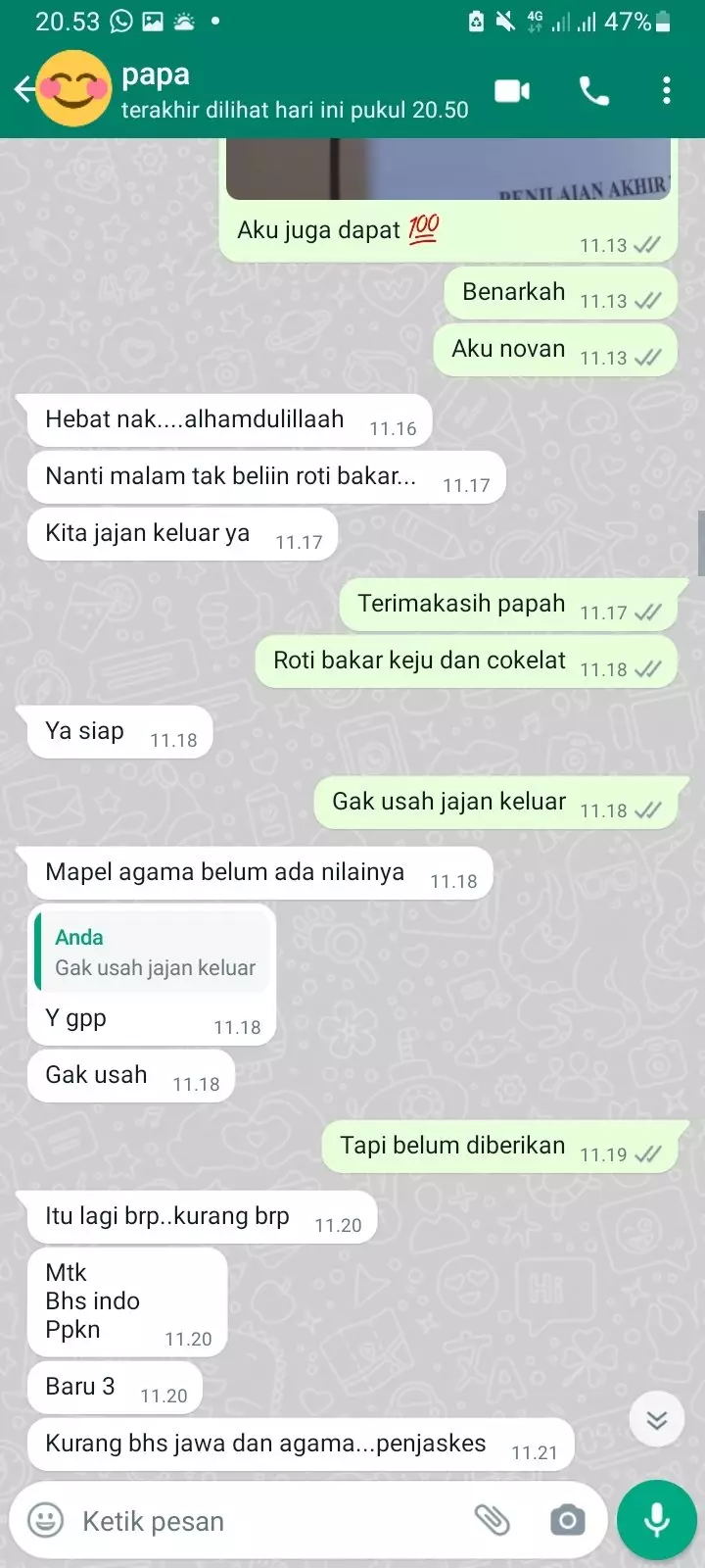 Kisah anak kecil yang chat ke ibunya yang sudah meninggal twitter.com
