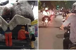 11 Tingkah nyeleneh orang dilihat dari belakang ini bikin keheranan