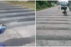 Sehari dibangun, 20 polisi tidur di Tangerang dibongkar usai viral