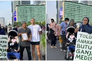 Cerita haru Andien bertemu ibu pejuang ganja medis demi sembuhkan anak