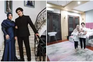 9 Detail kamar Ameena putri Aurel-Atta, feminin dengan sentuhan ungu