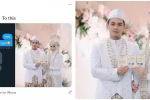 PDKT cuma sebulan, kisah pramugari ketemu jodoh di Twitter bikin baper