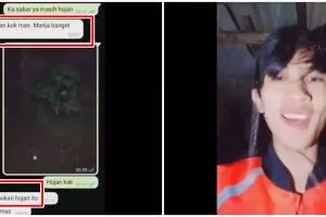 Diprotes customer karena hujan, reaksi driver ojek ini tak terduga