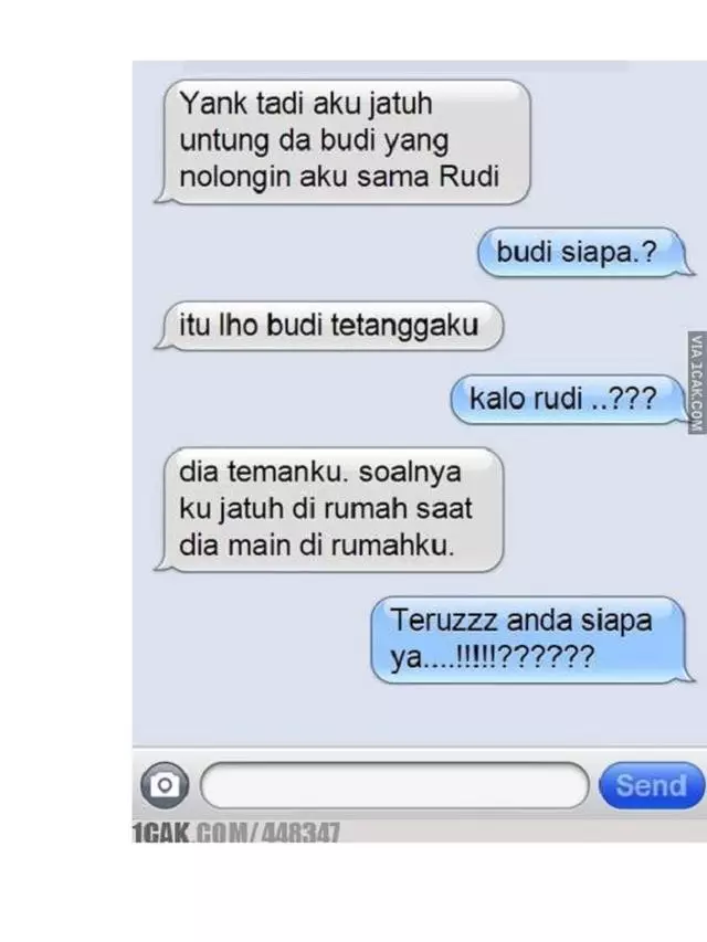 Chat salah sambung ke pacar orang Berbagai sumber