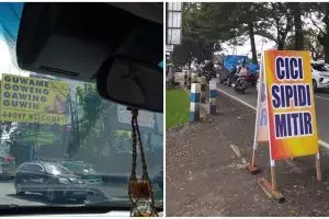 11 Spanduk promosi ini bahasanya nggak biasa, harus baca dua kali