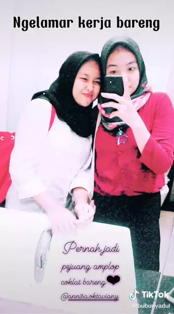 Kisah dua sahabat Tiktok Kisah dua sahabat Tiktok