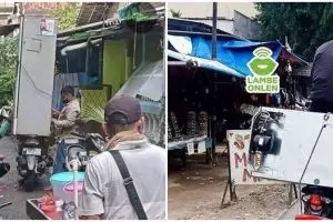 11 Potret driver ojek online angkut kulkas, bikin ngelus dada