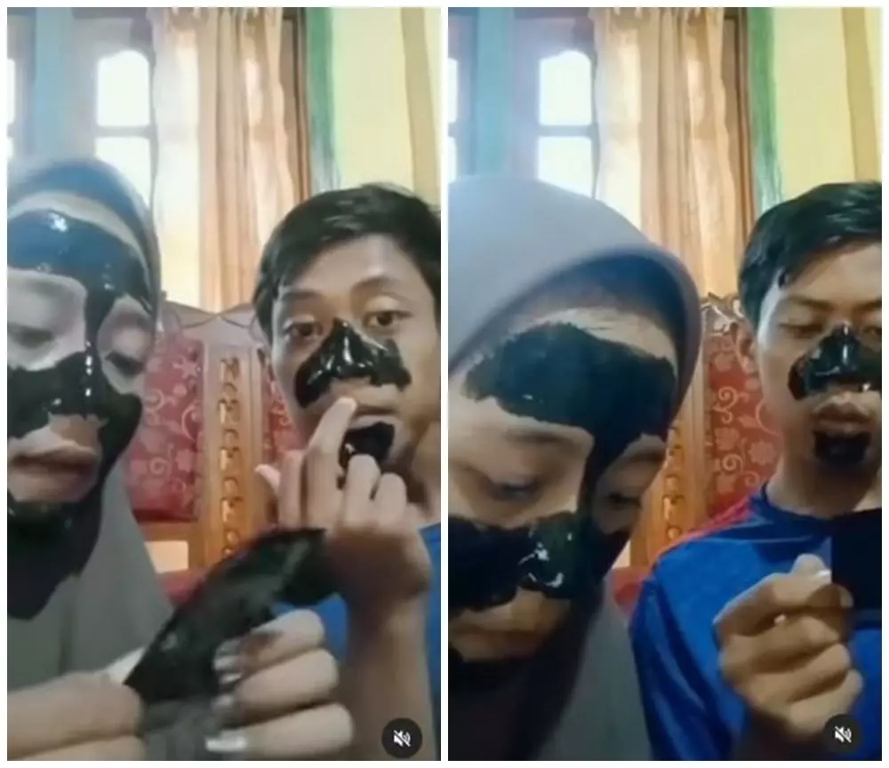 mau maskeran malah salah © Instagram