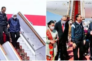 9 Momen Jokowi tiba di Moskow Rusia, lanjutkan misi perdamaian