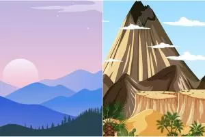 Gambar gunung pilihanmu ungkap seberapa tinggi egomu dalam pertemanan