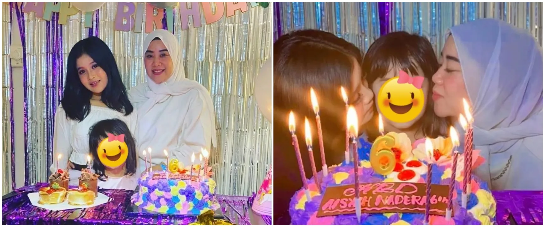 11 Momen Puput rayakan ulang tahun anak, tanpa dihadiri Doddy Sudrajat