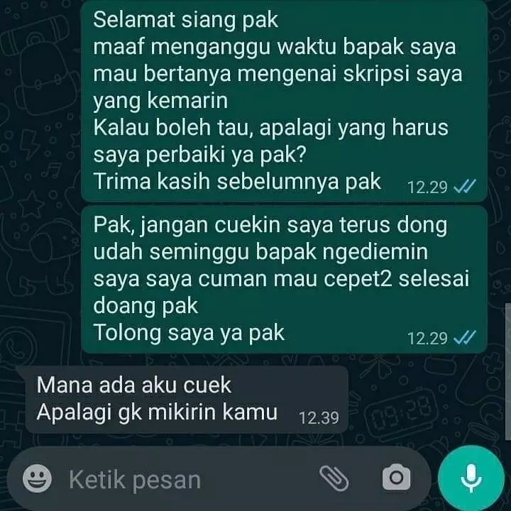 balasan chat dosen pembimbing © berbagai sumber balasan chat dosen pembimbing © berbagai sumber