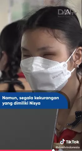 kisah gadis tuna netra berprestasi menginspirasi Tiktok