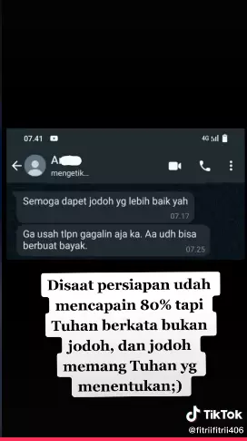 kisah wanita gagal menikah sebelum hari H Tiktok kisah wanita gagal menikah sebelum hari H Tiktok