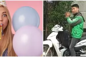 Pelanggan minta driver ojek nyanyi selamat ulang tahun, liriknya kocak
