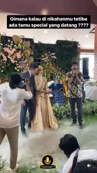 Momen Duta SO7 jadi tamu undangan pernikahan © Instagram Momen Duta SO7 jadi tamu undangan pernikahan © Instagram