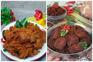 25 Resep rendang daging sapi, nikmat, empuk, dan bikin nagih
