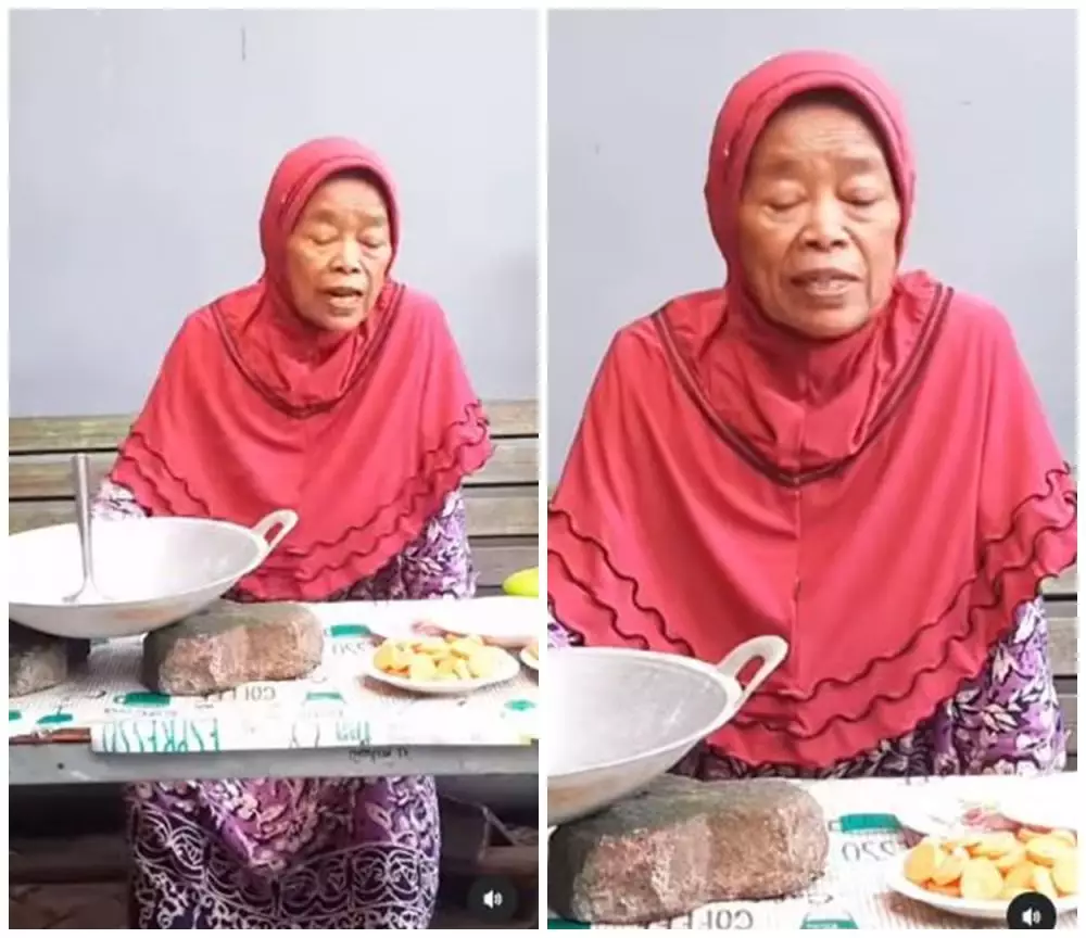 nenek bikin tutorial masak cemilan Korea © berbagai sumber
