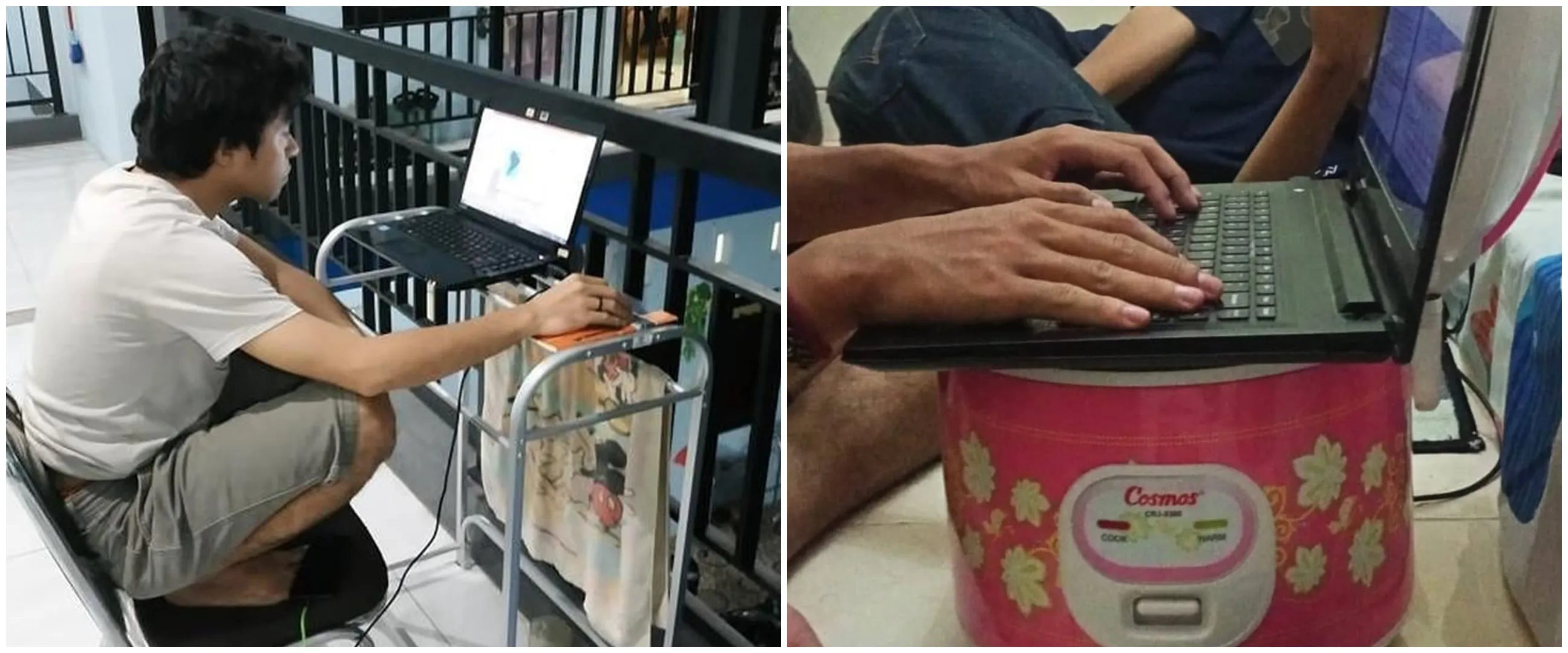 11 Tingkah lucu orang kerja, aksinya bikin geleng kepala