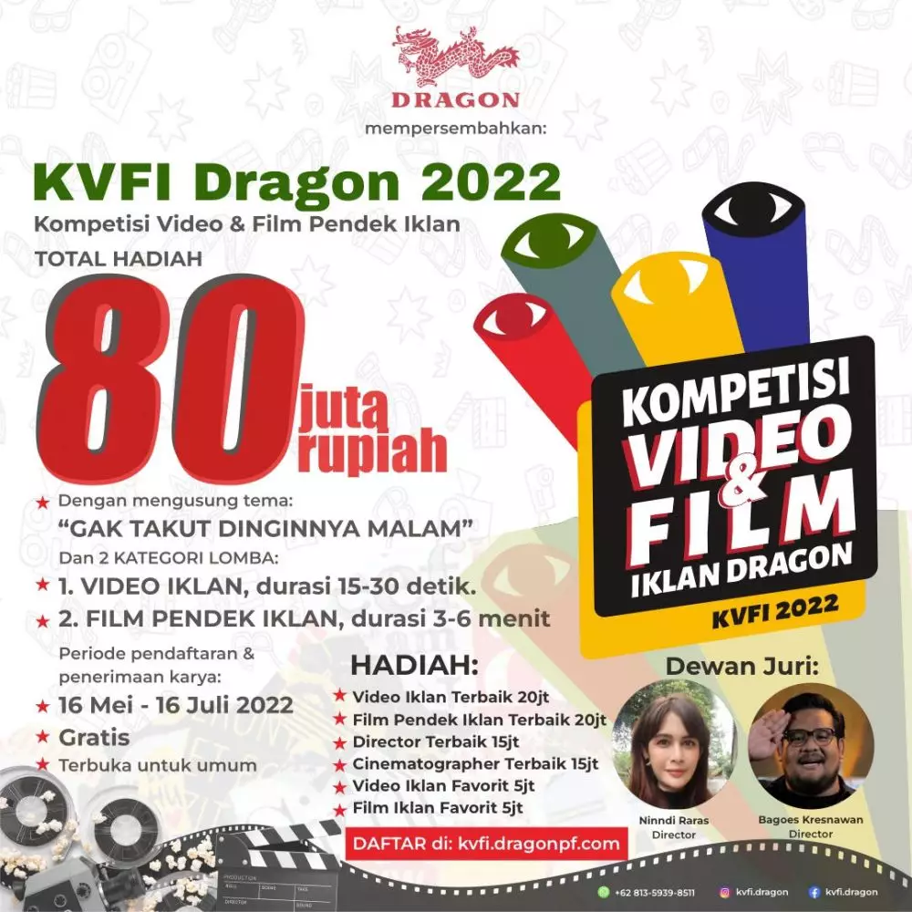 KVFI Dragon 2022 jadi wadah berkarya creative muda © 2022 brilio.net KVFI Dragon 2022 jadi wadah berkarya creative muda © 2022 brilio.net