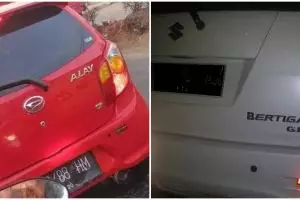 13 Tulisan lucu merek di mobil pribadi, nyelenehnya bikin tepuk jidat