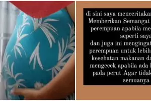 Alami perut buncit dikira susah BAB, wanita ini shock saat USG