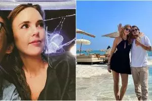 9 Potret Mayky Wongkar suami mendiang Ria Irawan dan pacar bule