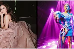 11 Gaya busana Mahalini Raharja saat manggung, anggun dan memesona